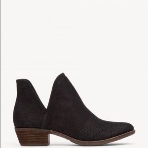 Lucky Brand Black Ankle Booties